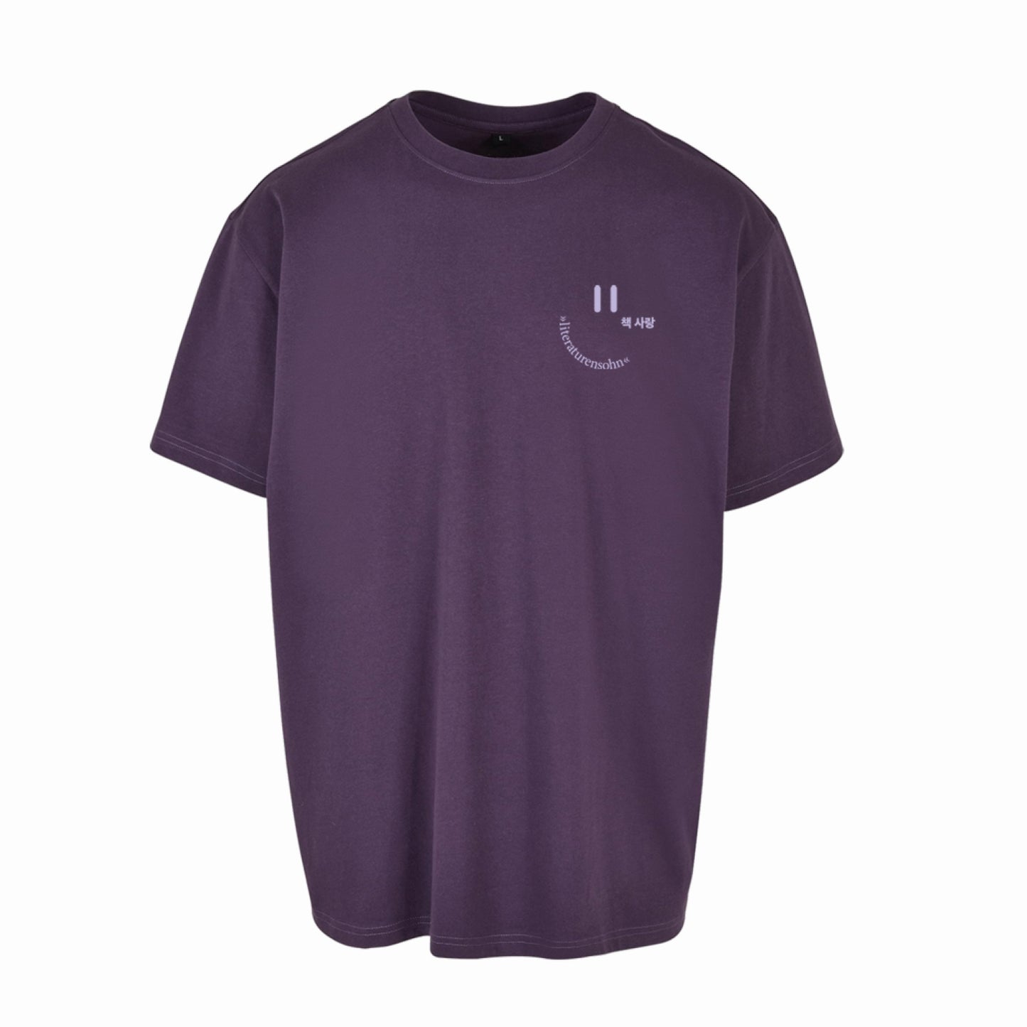 I SHOULD HAVE STAYED HOME AND READ - shirt (lila)