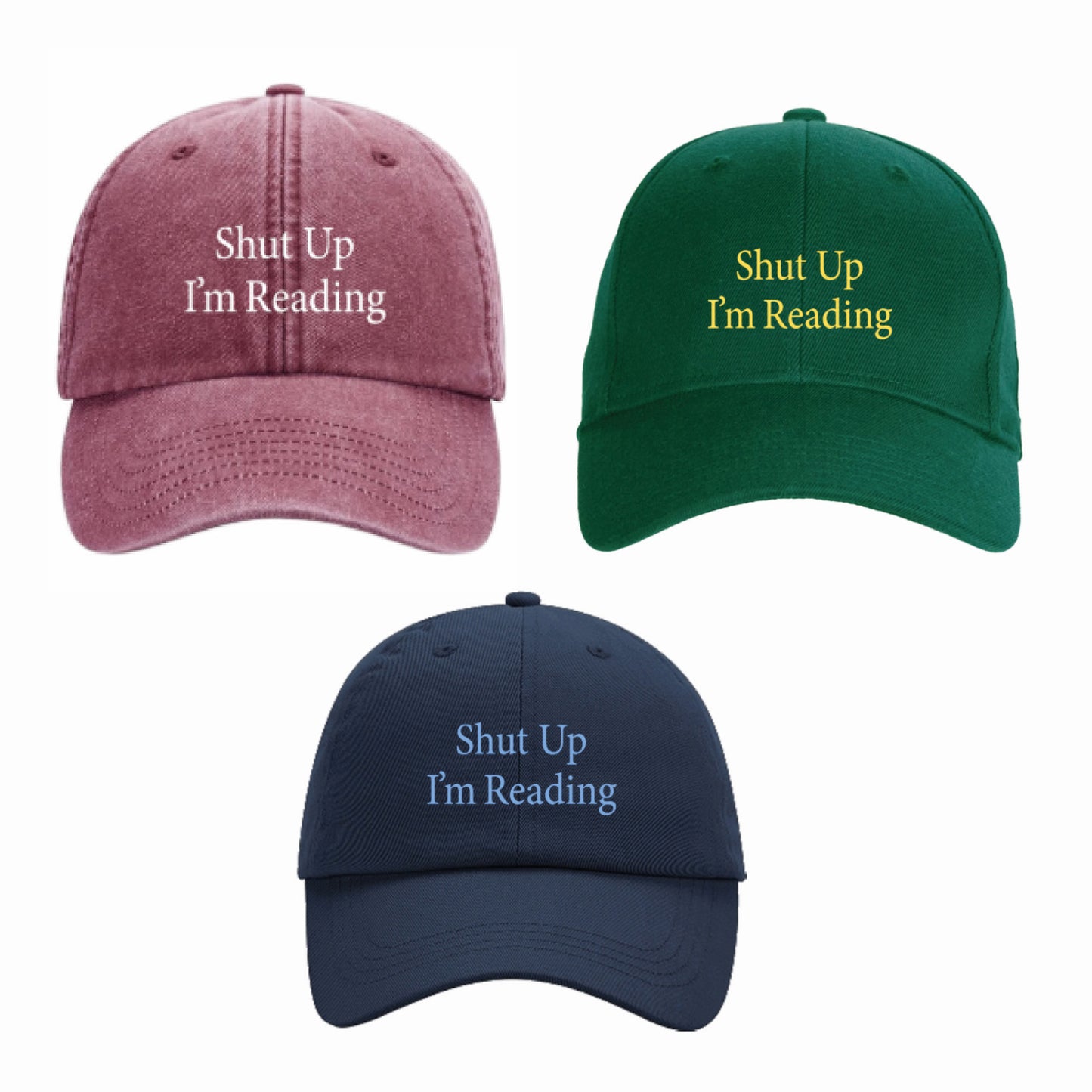Shut Up I'm Reading cap