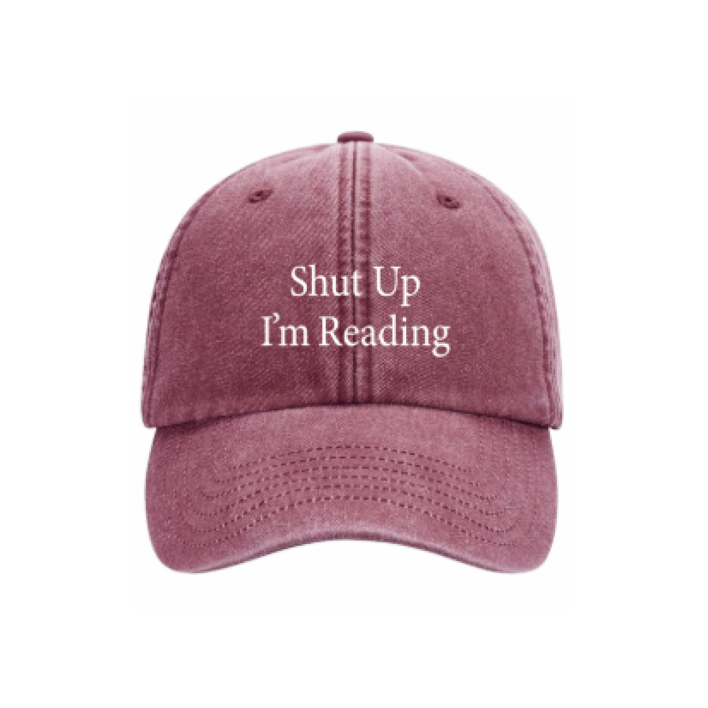 Shut Up I'm Reading cap