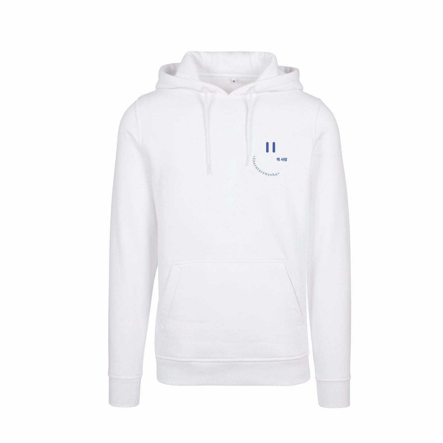 I SHOULD HAVE STAYED HOME AND READ - hoodie (weiß)