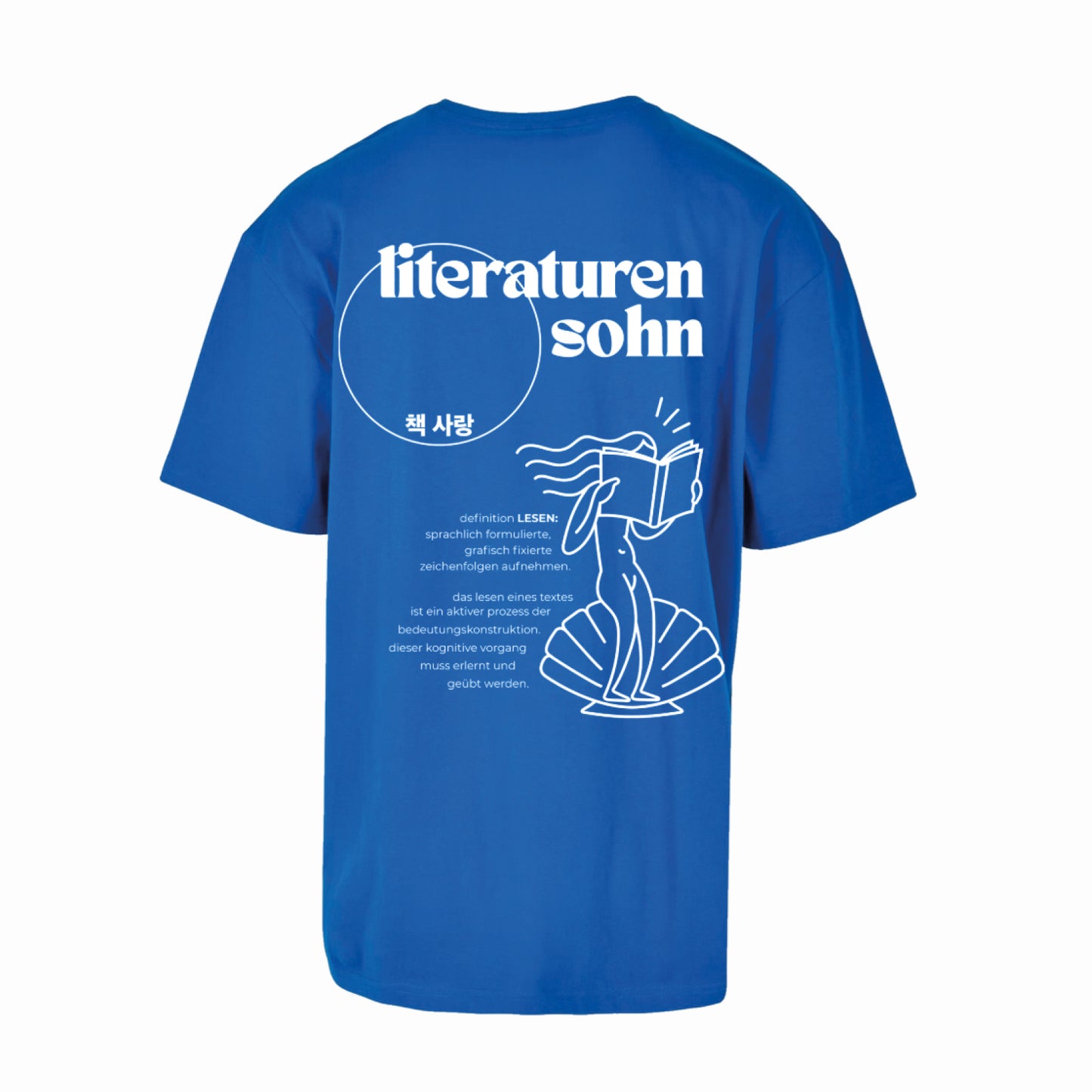 Venus definiert Lesen Huge Tee (cobalt blue)