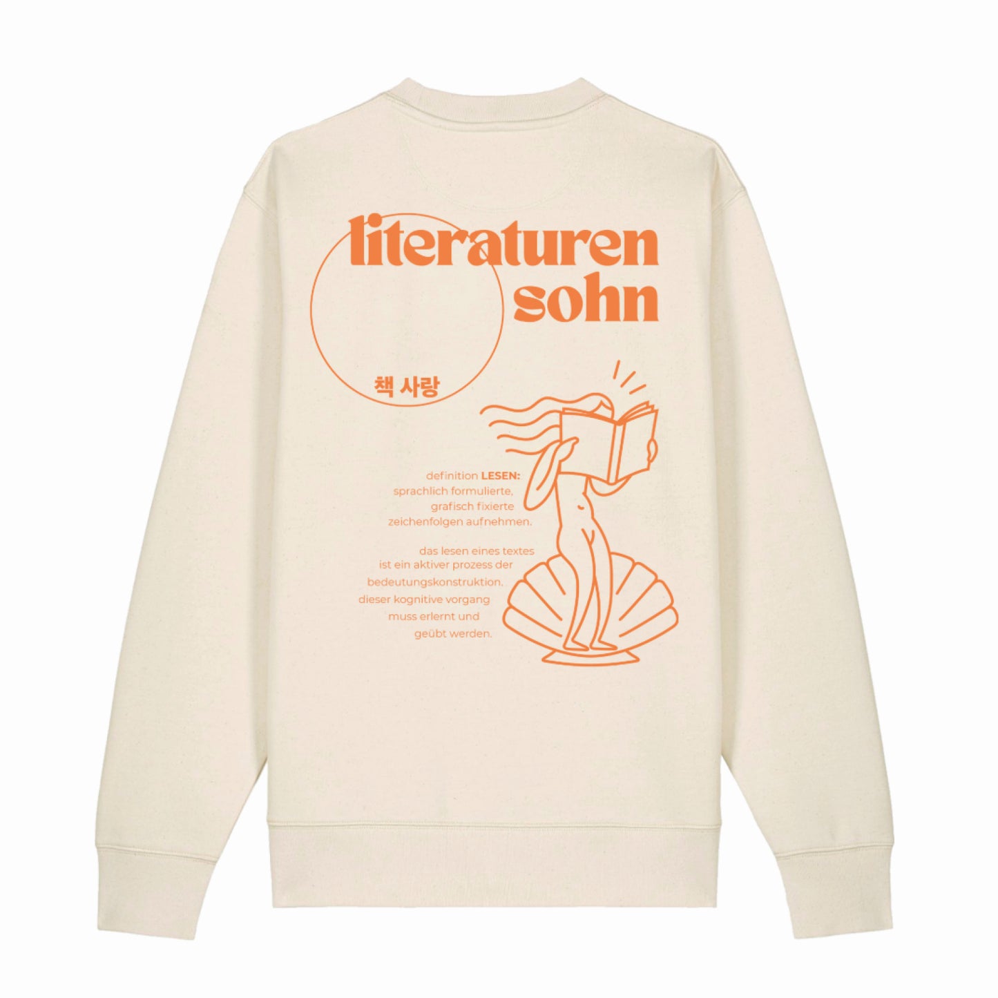 Venus definiert Lesen Crew Neck (natural raw)