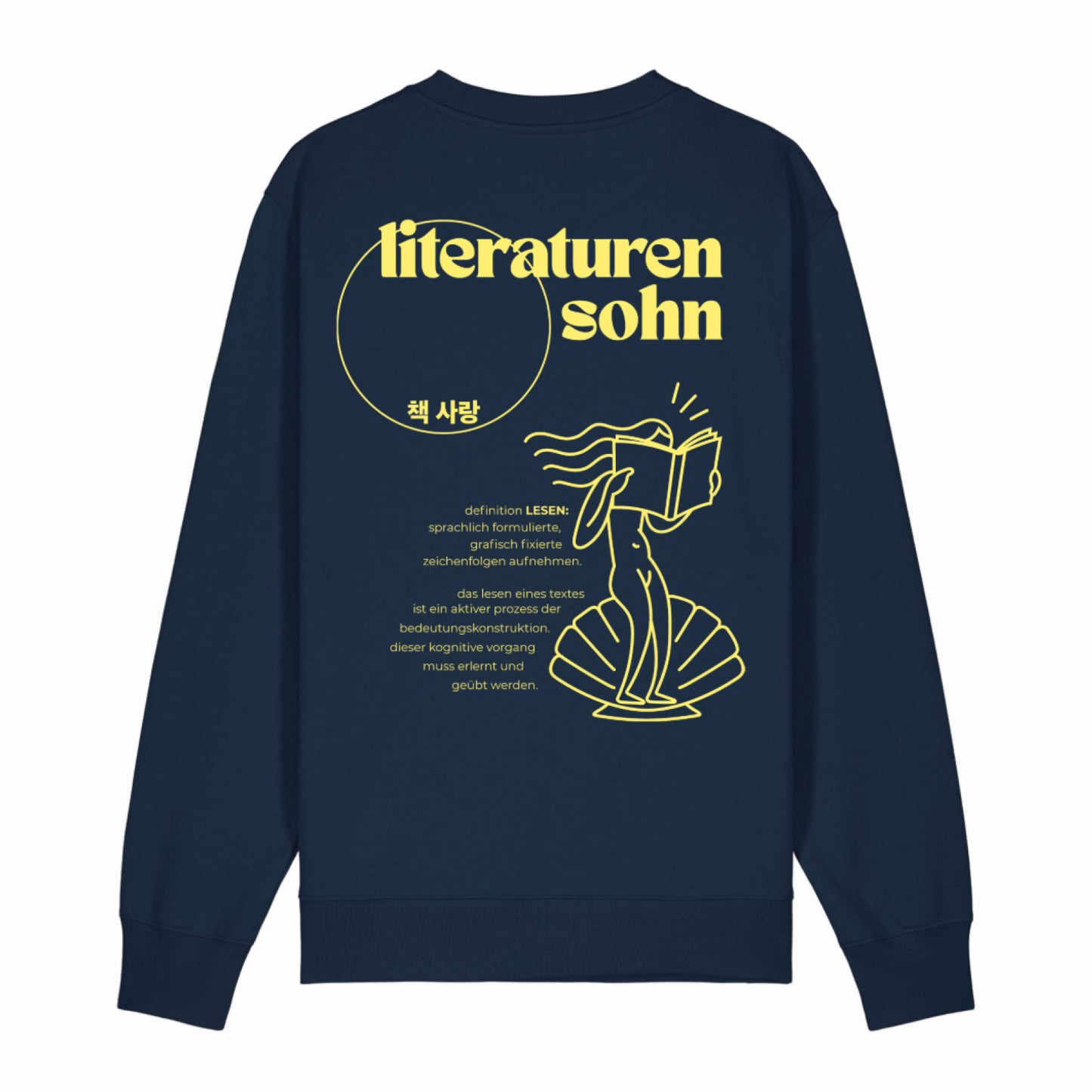 Venus definiert Lesen Crew Neck (french navy)
