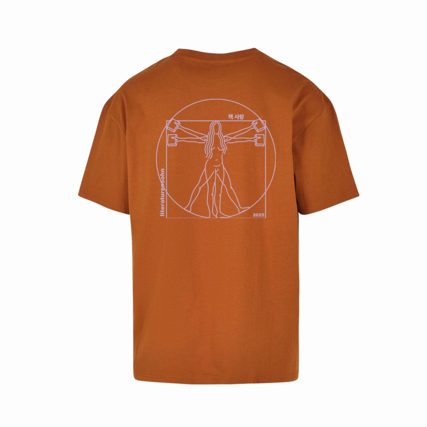 Vitruvianische Frau Shirt (toffee)