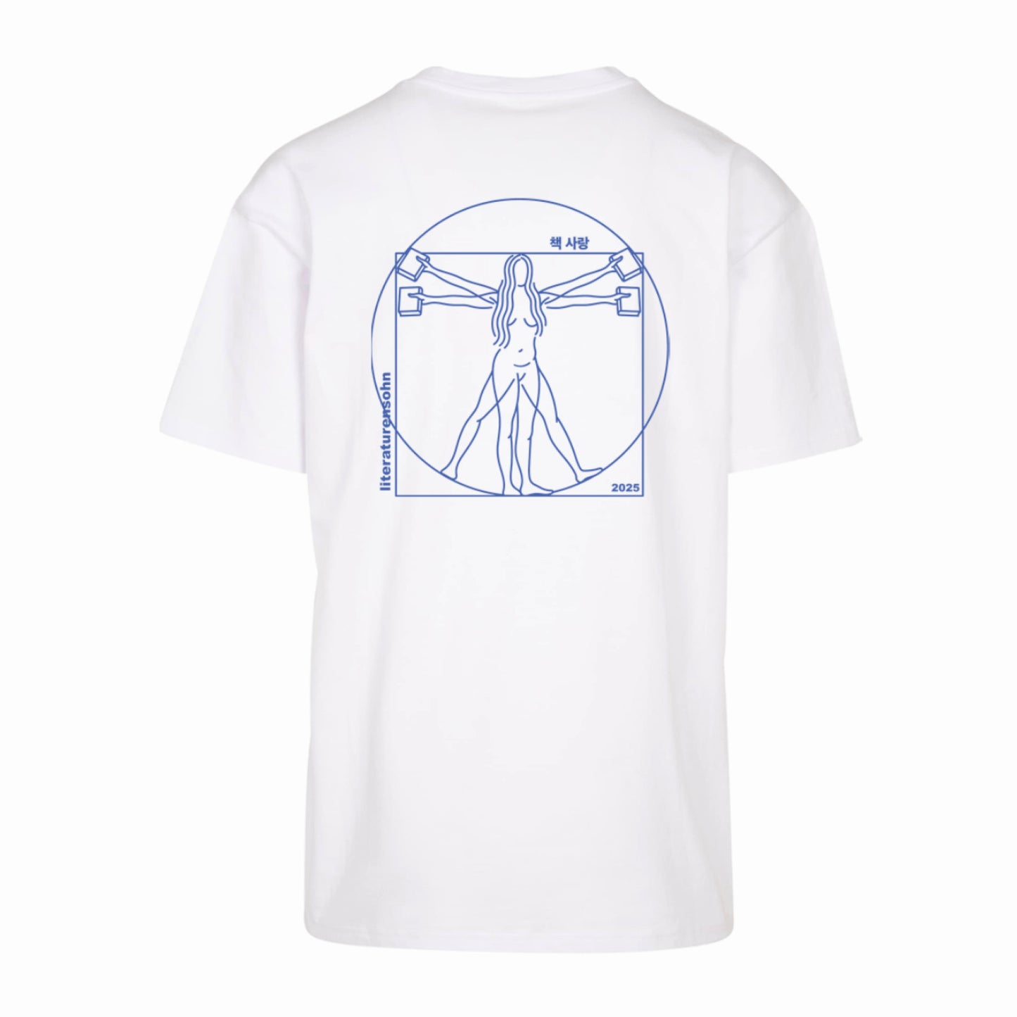 Vitruvianische Frau Shirt (white)