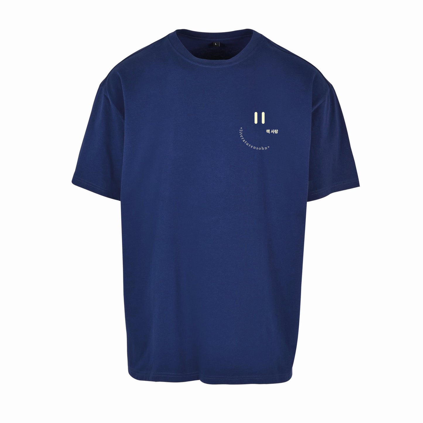 I SHOULD HAVE STAYED HOME AND READ - shirt (blue)