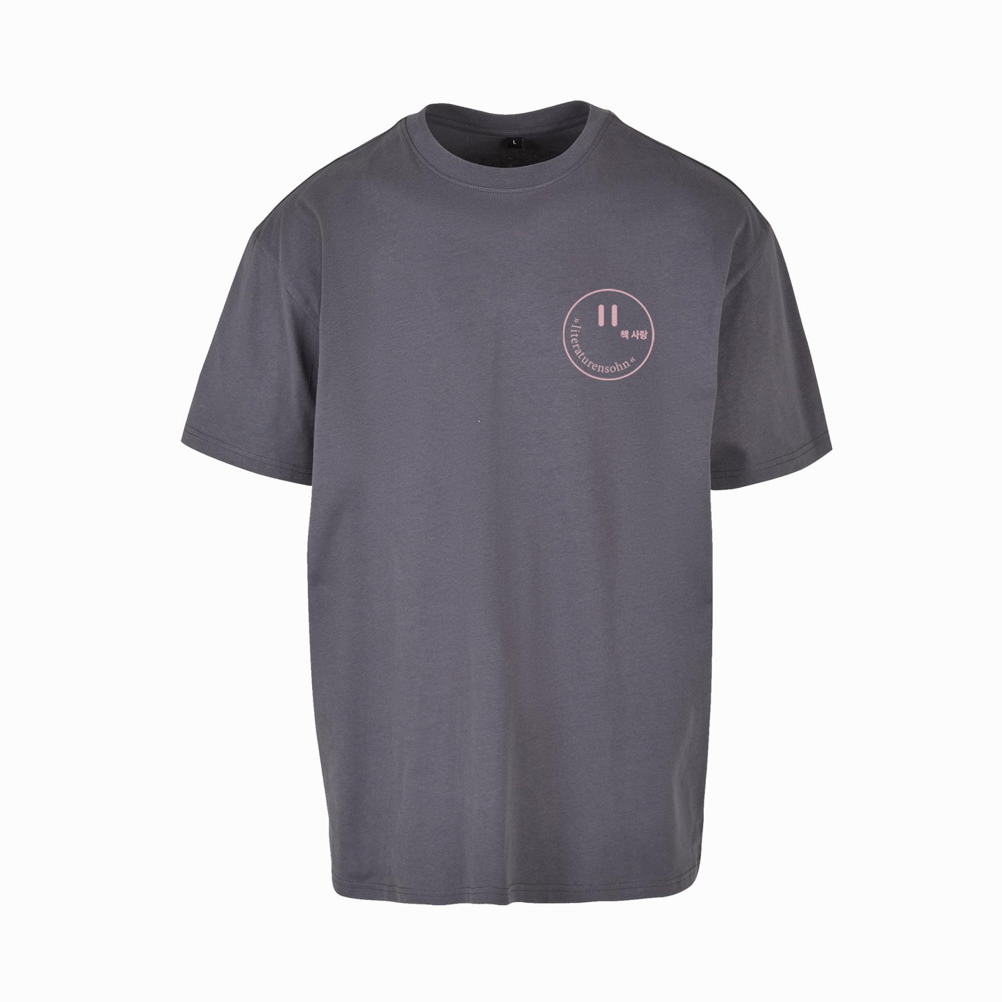 I SHOULD HAVE STAYED HOME AND READ - shirt (grey)