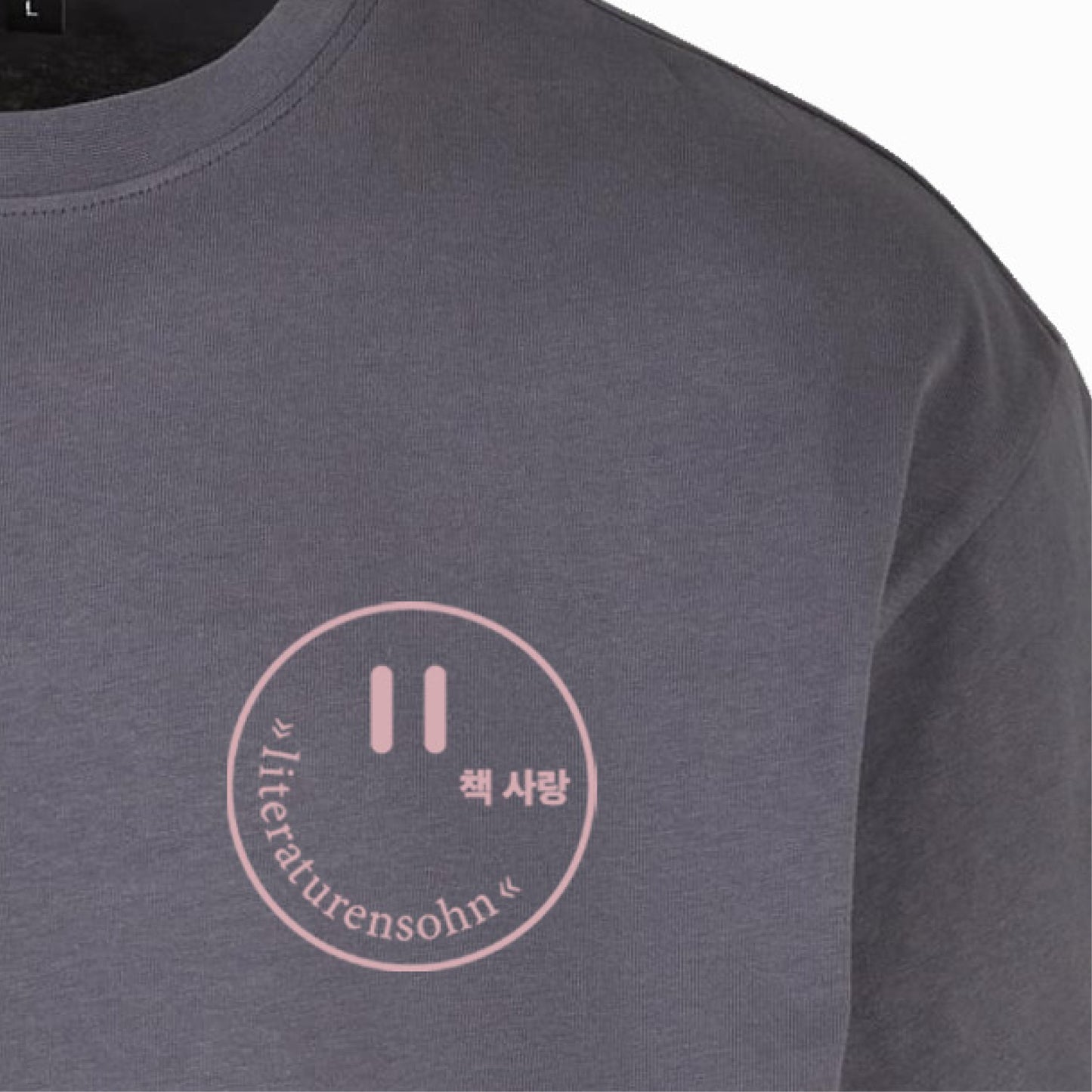 I SHOULD HAVE STAYED HOME AND READ - shirt (grey)