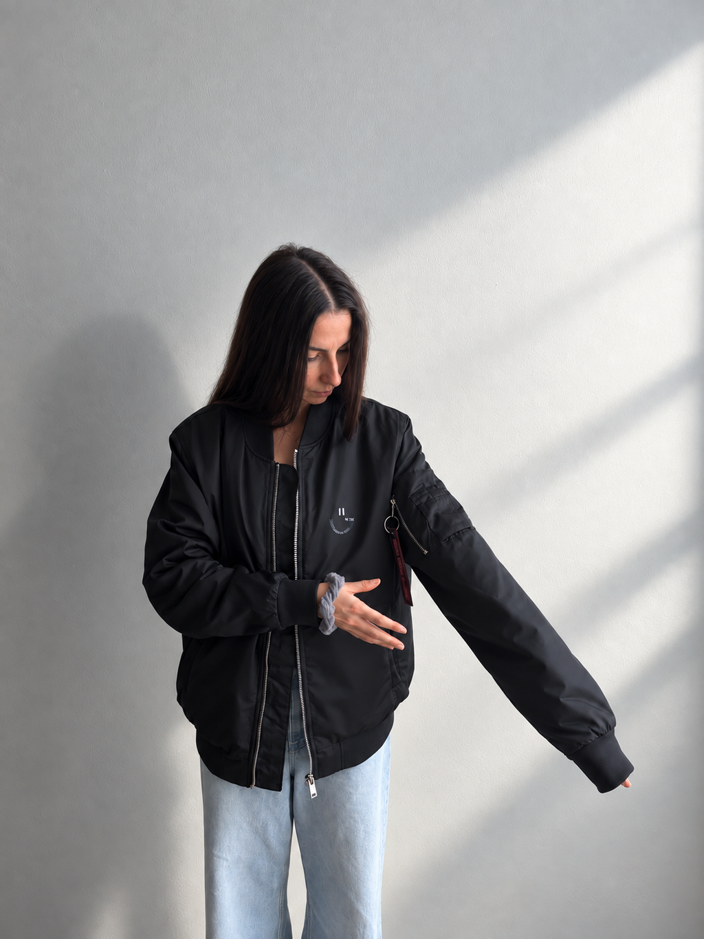 I SHOULD HAVE STAYED HOME - bomber jacke