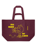 I'M A READER NOT A HATER bag