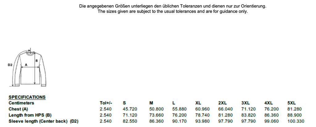 CROSS OVER long sleeve