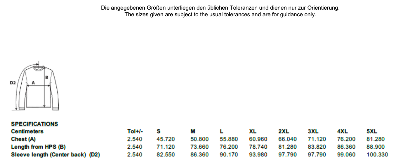 CROSS OVER long sleeve