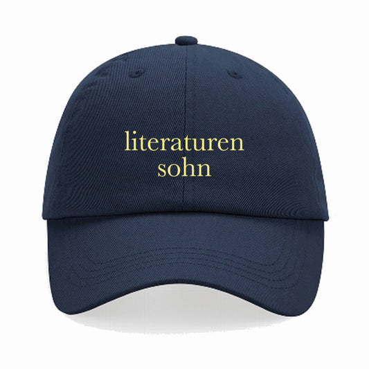 literaturensohn cap | dark blue