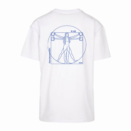 Vitruvianische Frau Shirt (white)
