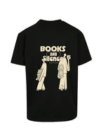 BOOKS & SILENCE - oversize shirt black
