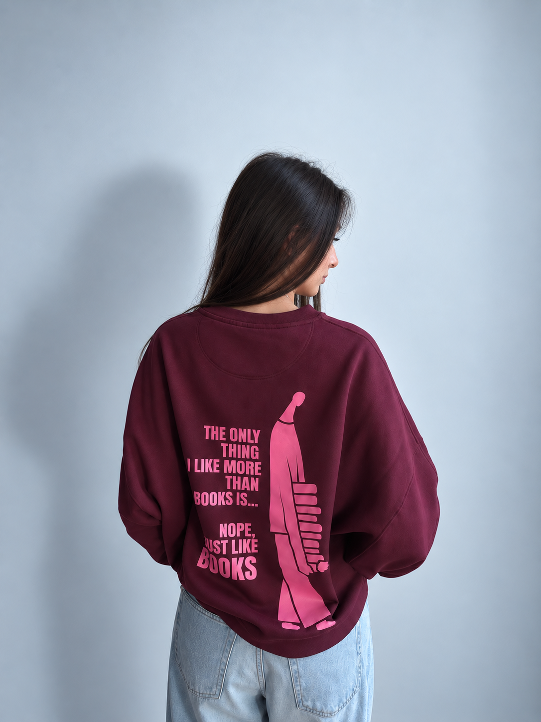 THE ONLY THING I LIKE MORE - crew neck