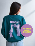 BOOKS & SILENCE - crop top