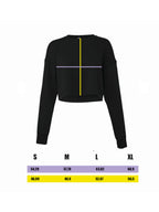 BOOKS & SILENCE - crop top