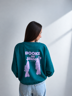 BOOKS & SILENCE - crop top