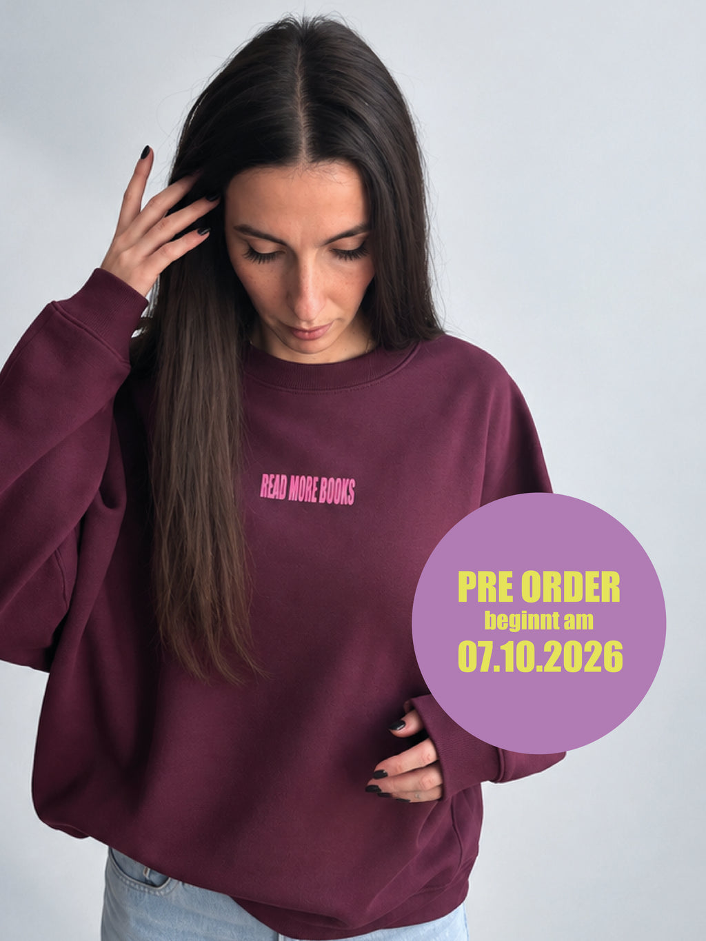 THE ONLY THING I LIKE MORE - crew neck