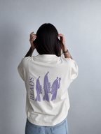 BOOKS & SILENCE - crop shirt