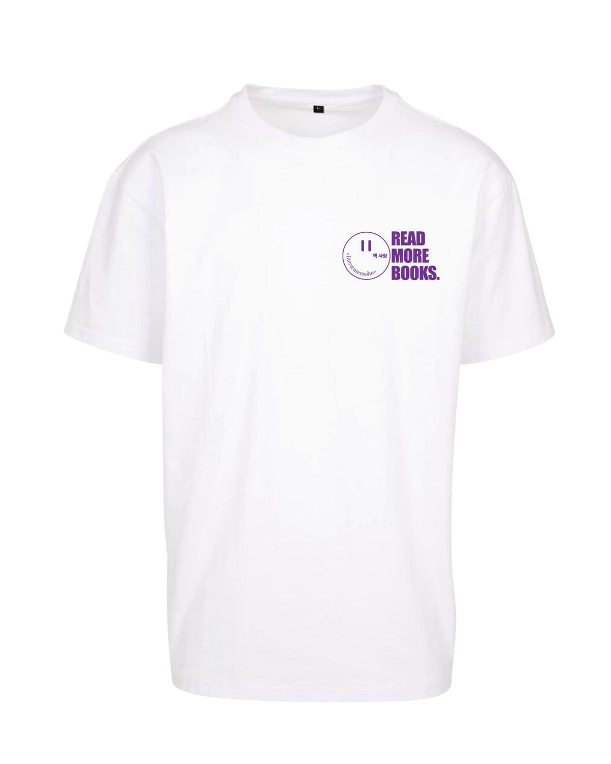 IMMER EIN BISSCHEN ZU VIEL DES GUTEN- oversize shirt (fischer verlage x literaturensohn)
