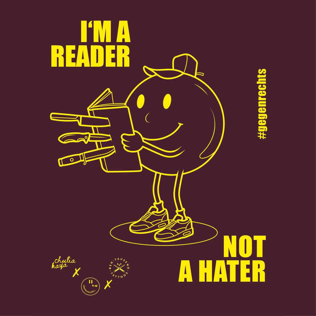 I'M A READER NOT A HATER bag