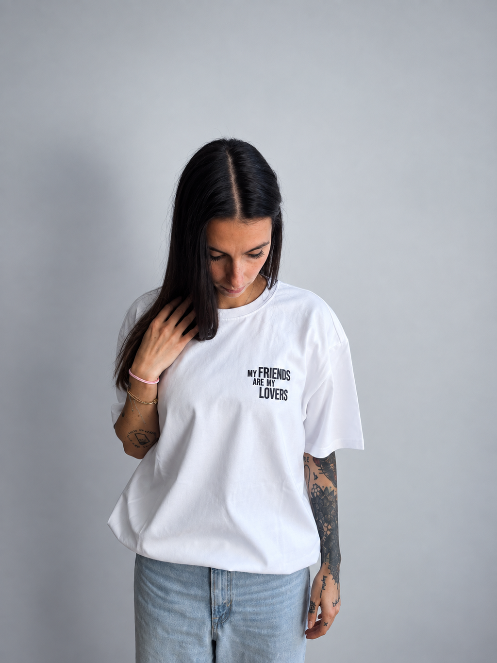 HALTET EUCH FEST oversize shirt x Mareike Fallwickl