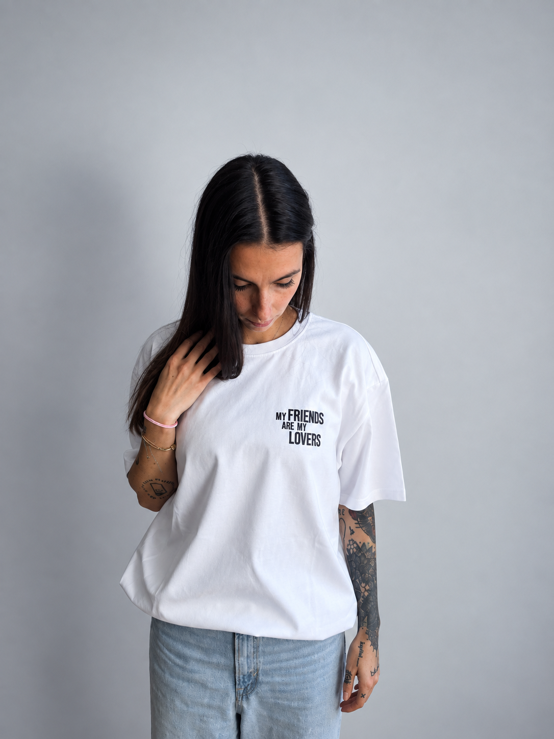 HALTET EUCH FEST oversize shirt x Mareike Fallwickl