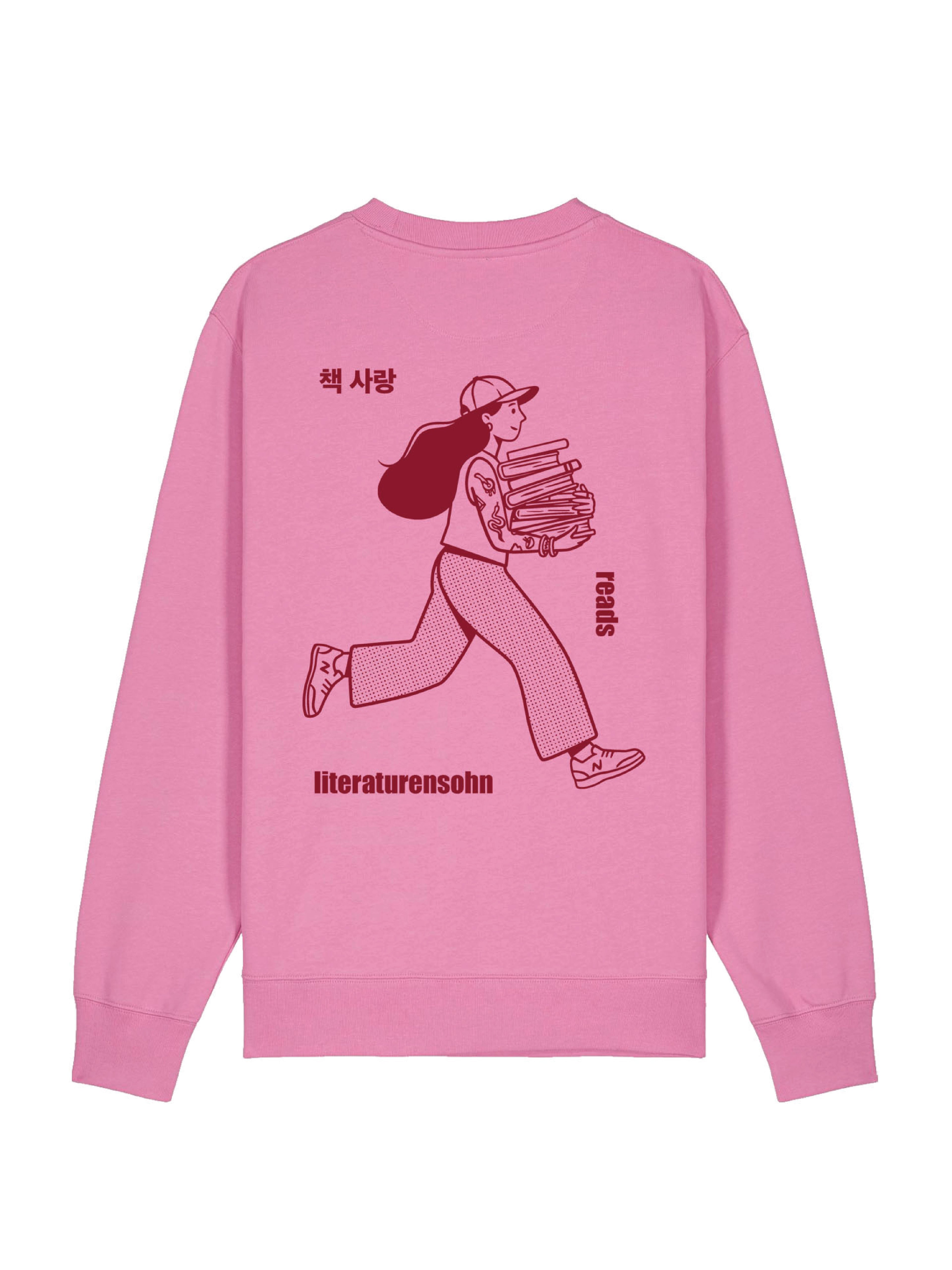 READ MORE BOOKS crew neck