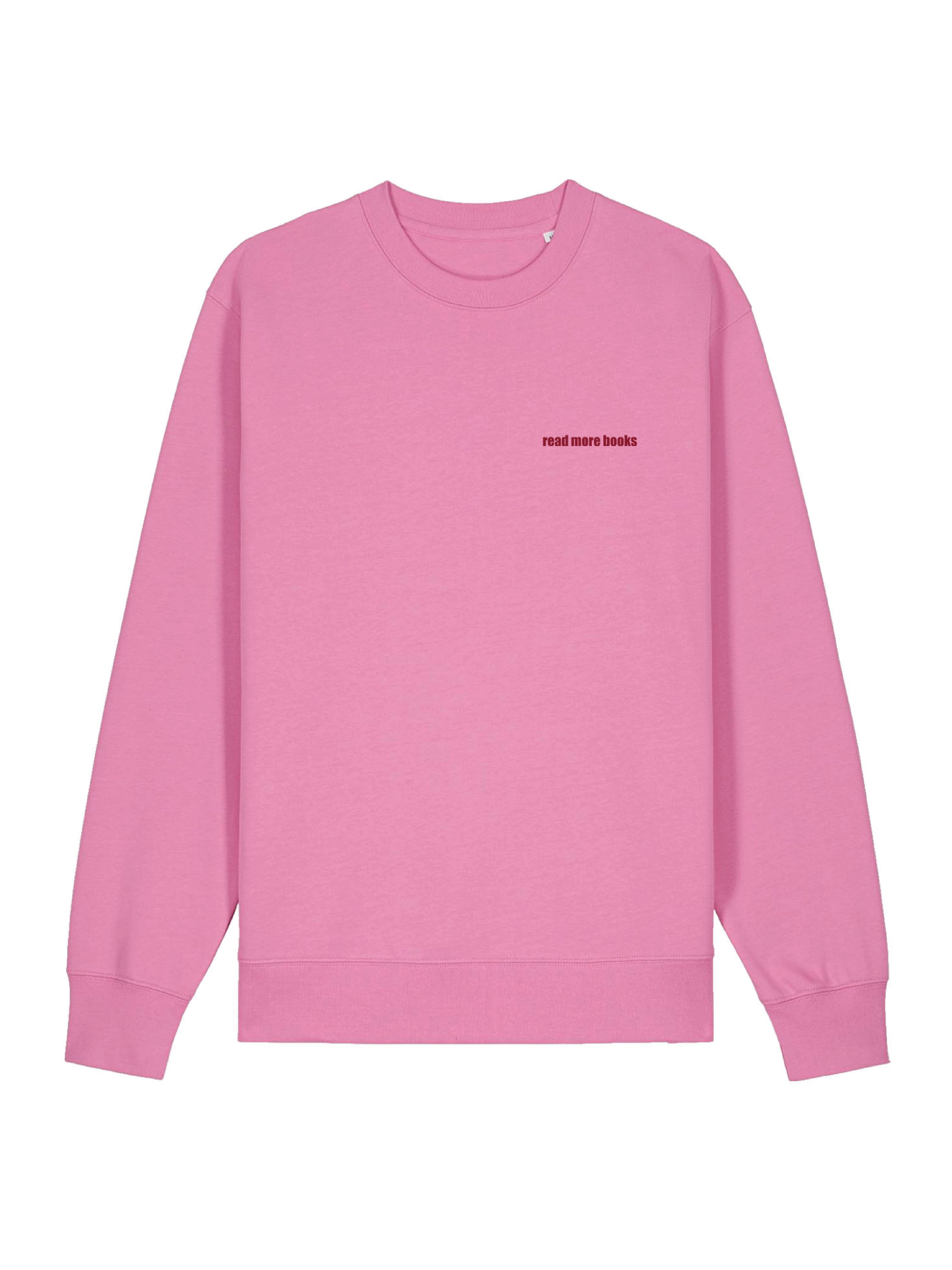 READ MORE BOOKS crew neck