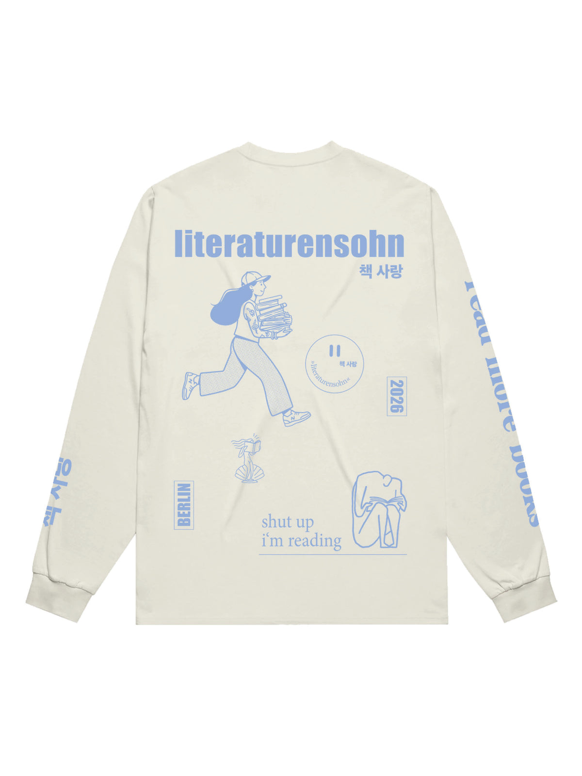 LITERATURENSOHN CROSS OVER - long sleeve
