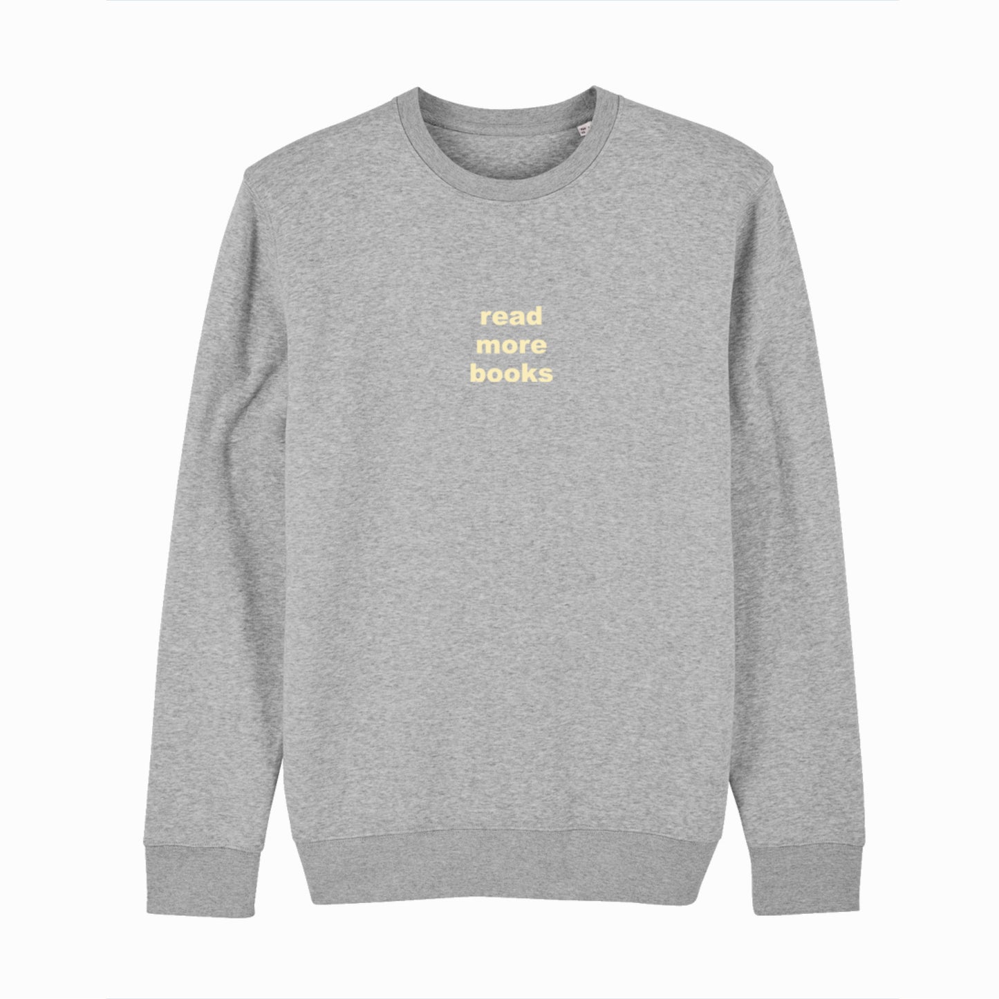 venus reading crew neck - grey