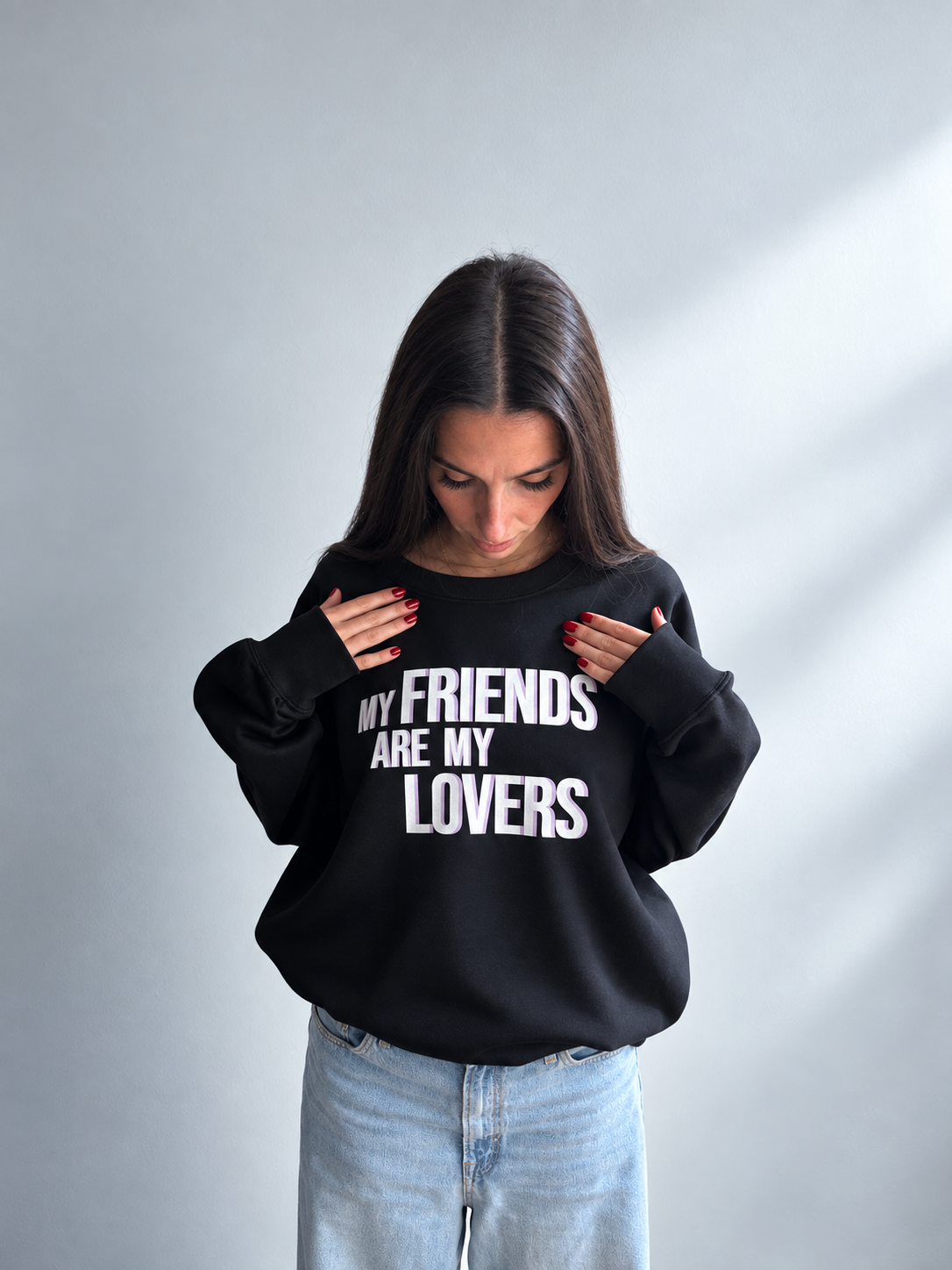 HALTET EUCH FEST crew neck x Mareike Fallwickl