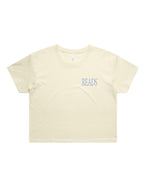 CROSS OVER crop shirt