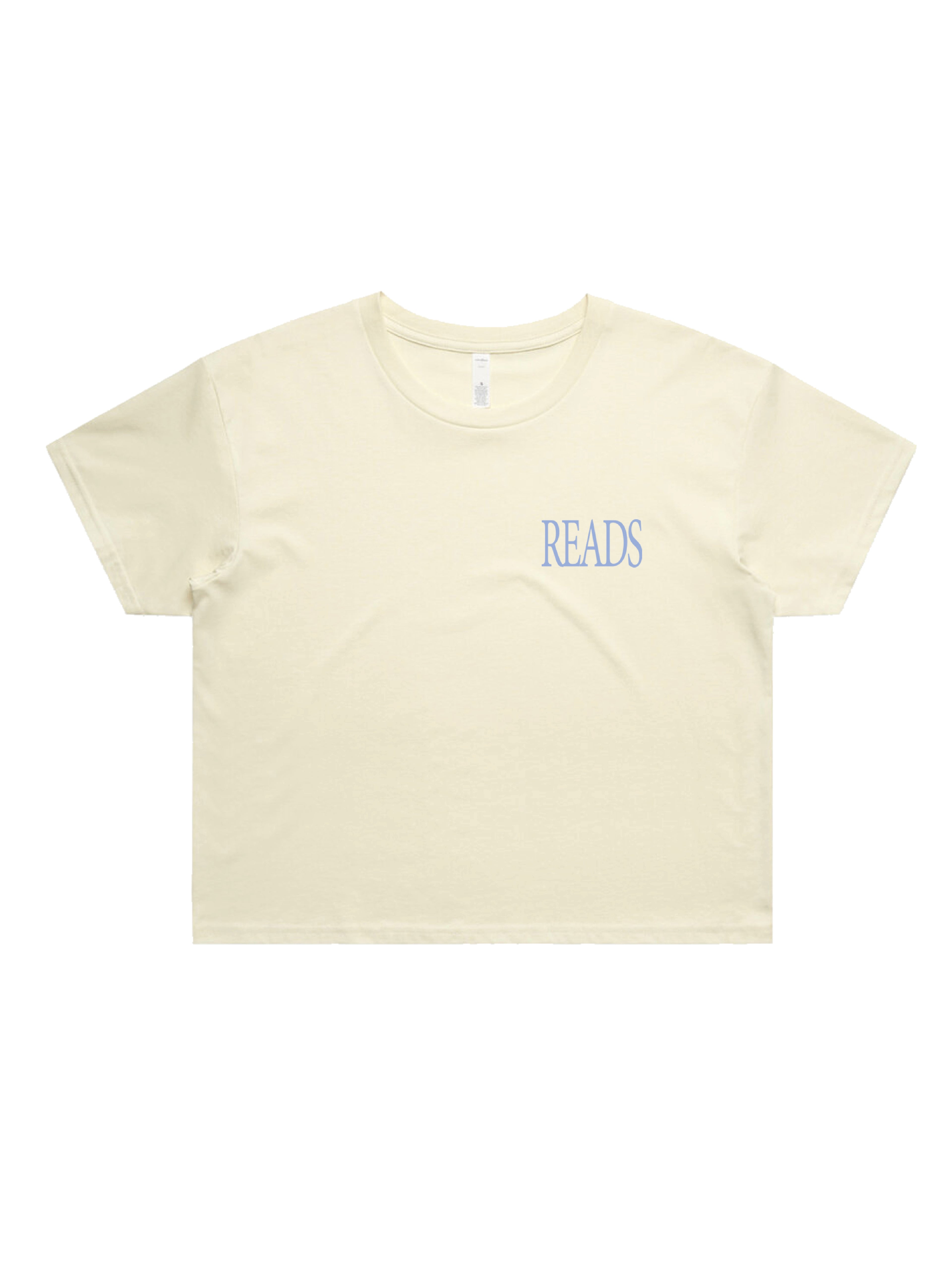 CROSS OVER crop shirt