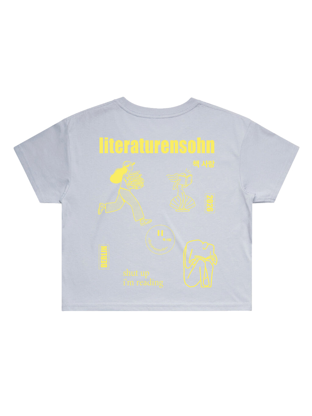 CROSS OVER crop shirt
