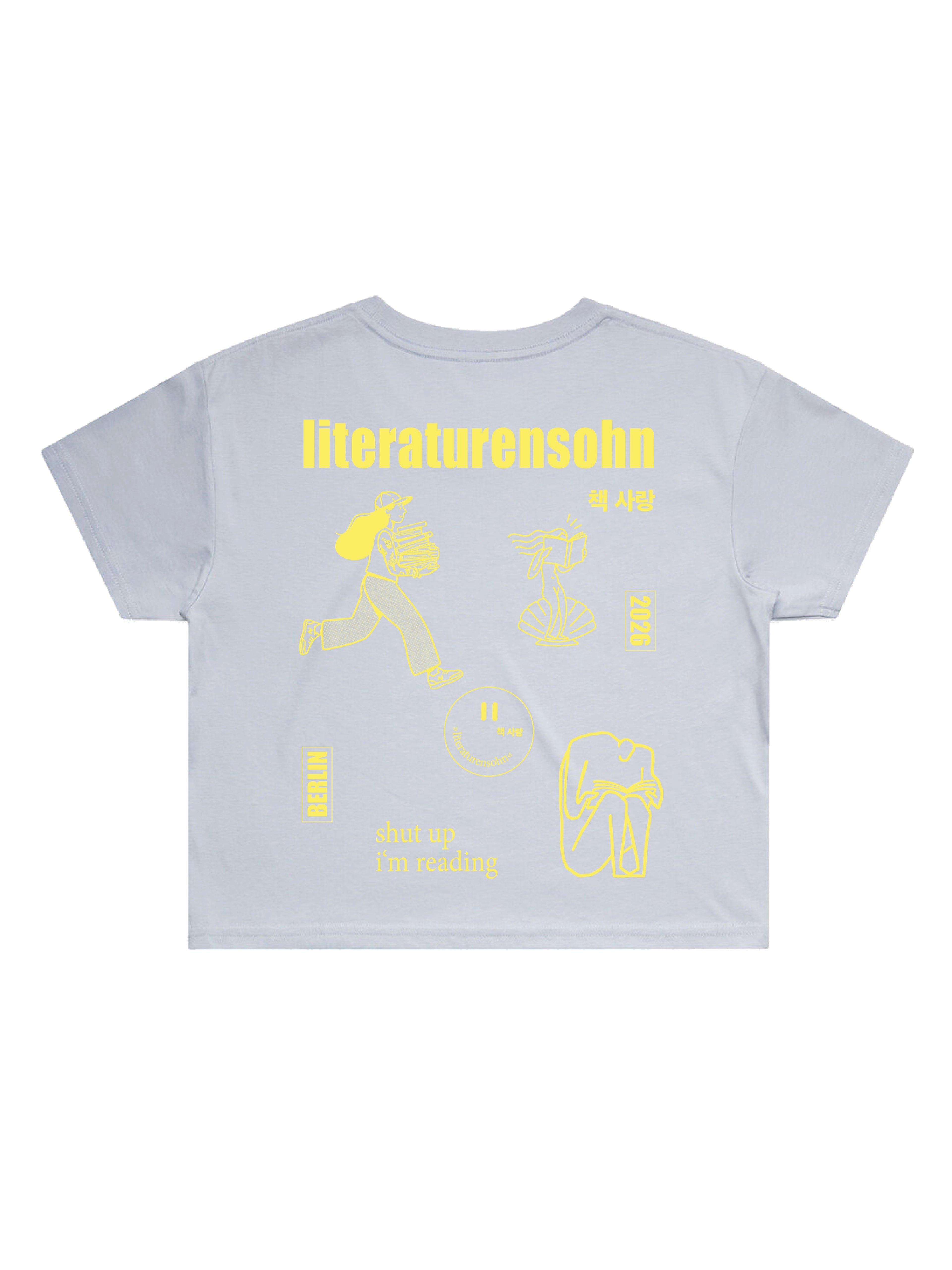 CROSS OVER crop shirt