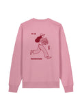 READ MORE BOOKS crew neck (dusty pink aka altrosa)