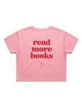 READ MORE BOOKS crop shirt