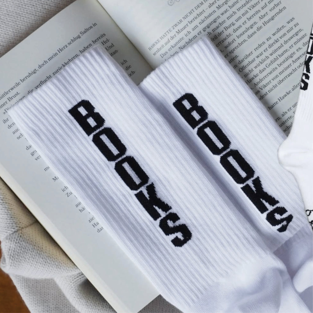 'BOOKS' socken